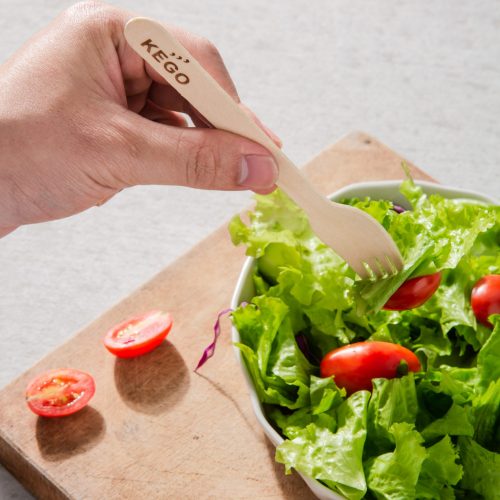 Dĩa gỗ dùng một lần